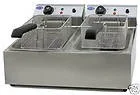 Double Deep Fat Fryer